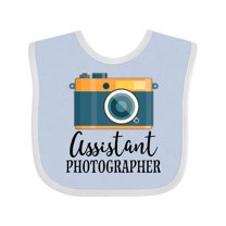 Inktastic Assistant Photographer Boys or Girls Baby Bib