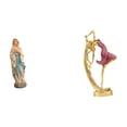 thumbnail image 1 of Estatua De La Virgen María Bailarina, Figura De La Dama Lutero Bailarina, Obra De Arte De Resina Bendita, Escultura Decorativa Para Oficina, Hogar, Dormitorio, Coche, 1 of 8