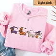 thumbnail image 2 of RosaWear Halloween Dachshund Sweatshirt, Cute Wiener Dog Costume Crewneck, 2 of 8