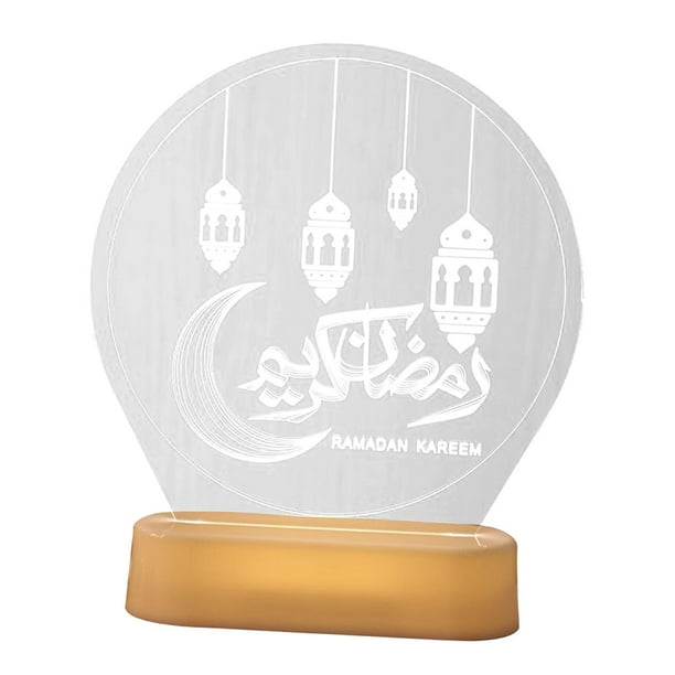 Lámpara decorativa islámica para Eid y Ramadán, ideal para fiestas y dormitorios. Estilo 2