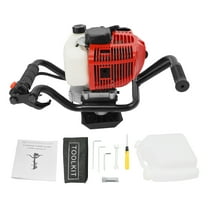 Dwellnix Post Hole Digger 52CC Petrol Power Earth Auger Digger Drill Fence Borer 2 Stroke