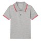 thumbnail image 4 of Blusa y camisa de manga corta con cuello vuelto y botones para niños Camiseta de manga corta con cuello vuelto y botones para niños Talla mediana a grande Casual Cómoda Top de poliéster para niños, 4 of 4