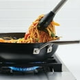thumbnail image 2 of KitchenAid Hard-Anodized 12.25 Inch Induction Nonstick Stir Fry Pan / Wok with Helper Handle, Dishwasher Safe and Oven Safe to 500°F, Matte Black, 2 of 5