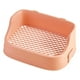thumbnail image 5 of Caja de arena para conejos, bandeja para mascotas, inodoro para mascotas, bandeja de entrenamiento para ir al baño para mascotas pequeñas de interior Rosa, 5 of 9