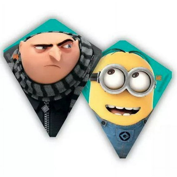 X Kites Despicable Me Reversible 30" Poly Diamond Kite