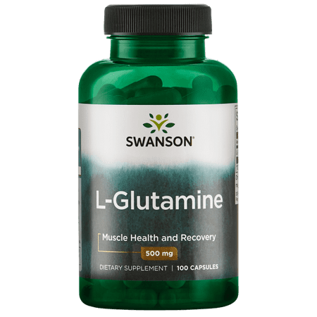 Swanson L-Glutamine 500 mg 100 Caps