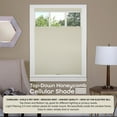 thumbnail image 5 of Top Down-Bottom Up Cordless Honeycomb Cellular Shade 23x64 Alabaster, 5 of 8