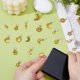 thumbnail image 3 of Dijes para tapones antipolvo, colgantes para puerto de carga tipo C, protectores de plástico para teléfono móvil con esmalte de aleación, tapas de puerto USB C, colgantes protectores., 3 of 9