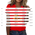 thumbnail image 3 of Bovemsi Cute Summer Tops Loose‑Fit V‑Neck Graphic Short‑Sleeve Prints Fashion Outfits Clothes L, 3 of 4