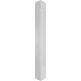thumbnail image 3 of Ekena Millwork 8"W x 8'H Craftsman Classic Square Non-Tapered Pueblo Fretwork Column w/ Mission Capital & Mission Base, 3 of 8