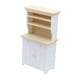 thumbnail image 5 of Gabinete de Casa de Muñecas Miniatura Estantería con Puertas de Almacenamiento para Exhibición Decoración de Cocina Sala Comedor Baño Adecuado para Af, 5 of 9