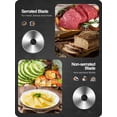 thumbnail image 2 of Cortadora de alimentos OSTBA de 200 W con cuchilla de acero inoxidable de 7,5", 2 of 7