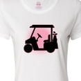 thumbnail image 4 of Inktastic Golfing Girls Golf Cart Women's T-Shirt, 4 of 5
