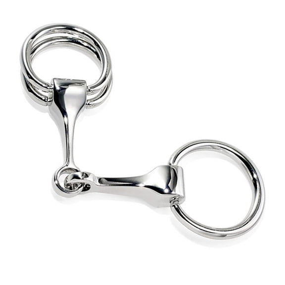 Necvior Fashionable Scarf Holder with Horse Bit Detail Scarf Fastener Trendy Shawl Brooches Versatile Jewelry for Scarves Wraps