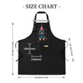 thumbnail image 5 of 2 Pack Adjustable Bib Apron with Cartoon Bird Design & Heart Accents - Fun Cooking Apron for Men & Women with 2 Pockets, 5 of 5