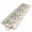 pink, variant on Floral Eucalyptus Leaves 2'x6' Runner Rugs for Hallway Kitchen Bedside Non Slip Washable, Daisy Summer Botanical Vintage Entryway Rug Runners with Rubber Backing, Long Carpet Runner for Laundry Room