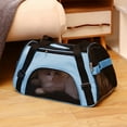 thumbnail image 2 of Sentmoon Dog Carriers for Small Dogs Cats Bag Carrier Pet Carrier Bag Basic Soft Mesh Pet Travel Bag for Small Pet Less Than Portable Stylish Pet Travel Bag Ventilated and Breathable Mesh, 2 of 7