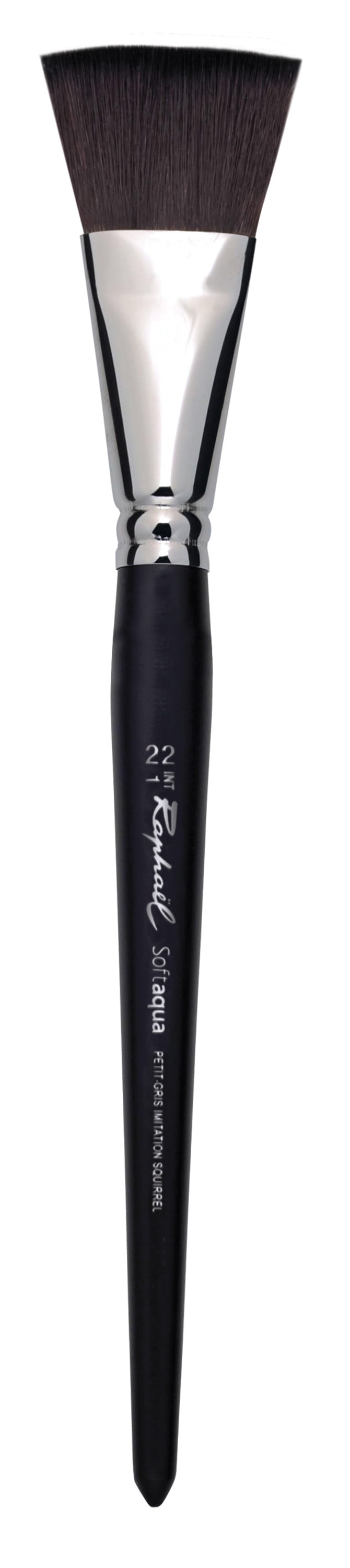 Raphael SoftAqua Synthetic Squirrel Watercolor Brush, Flat, 22