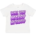 thumbnail image 3 of Inktastic Will You Marry My Daddy (purple) Boys or Girls Toddler T-Shirt, 3 of 5