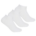 thumbnail image 2 of Panda Stick Womens Bamboo Trainer Liner Socks (Pack Of 3), 2 of 3