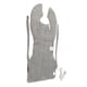 thumbnail image 3 of Almohadilla Térmica Suave De Felpa, Envoltura De Cuello Eléctrico Ajustable De 6 Velocidades Para Hombro De Pierna, Gris Plateado, 37 X 22 Pulgadas Con Algodón Súper, 3 of 7