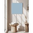 thumbnail image 6 of Wall Art Prints, Sky Blue Framed Canvas Prints for Bedroom Living Room Bathroom Office, Modern Pure Winter Sky Blue Gallery Wrap Wall Art Poster for Gifts Home Decor 28"x28", 6 of 9