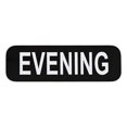 thumbnail image 2 of Black Evening Medication Warning Stickers | 0.5 x 1.5" inch - 500 Pack | InStockLabels.com, 2 of 3