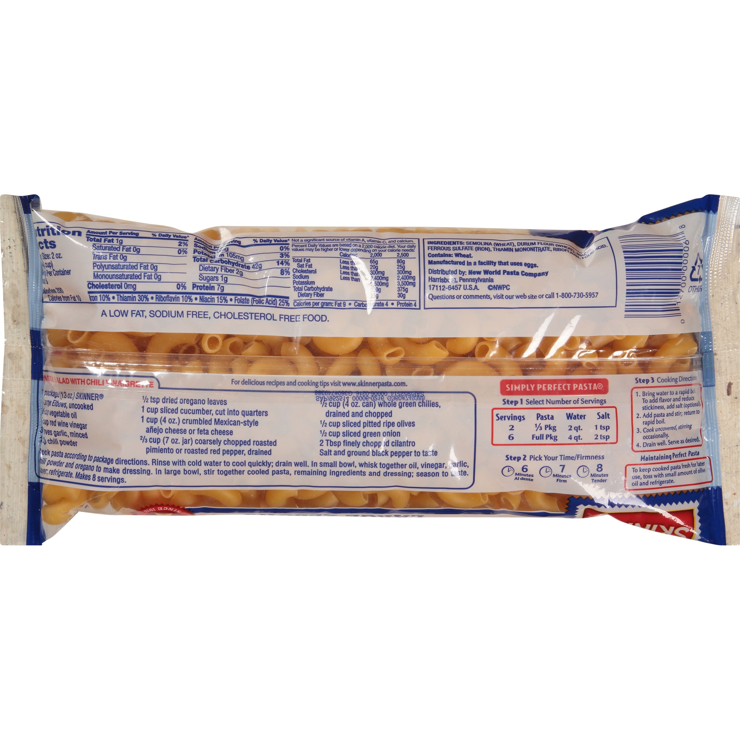 (4 pack) Skinner 12 oz Large Elbow Pasta