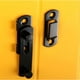 thumbnail image 5 of Pestillo de puerta Pestillo de puerta de acero inoxidable de alta calidad, adecuado para pestillo de puerta corredera y ventana, granero, hogar, exterior (negro), 5 of 5