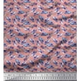 thumbnail image 1 of Soimoi Poly Georgette Fabric Car Transport Print Fabric by The Yard 42 Inch Wide, 1 of 3