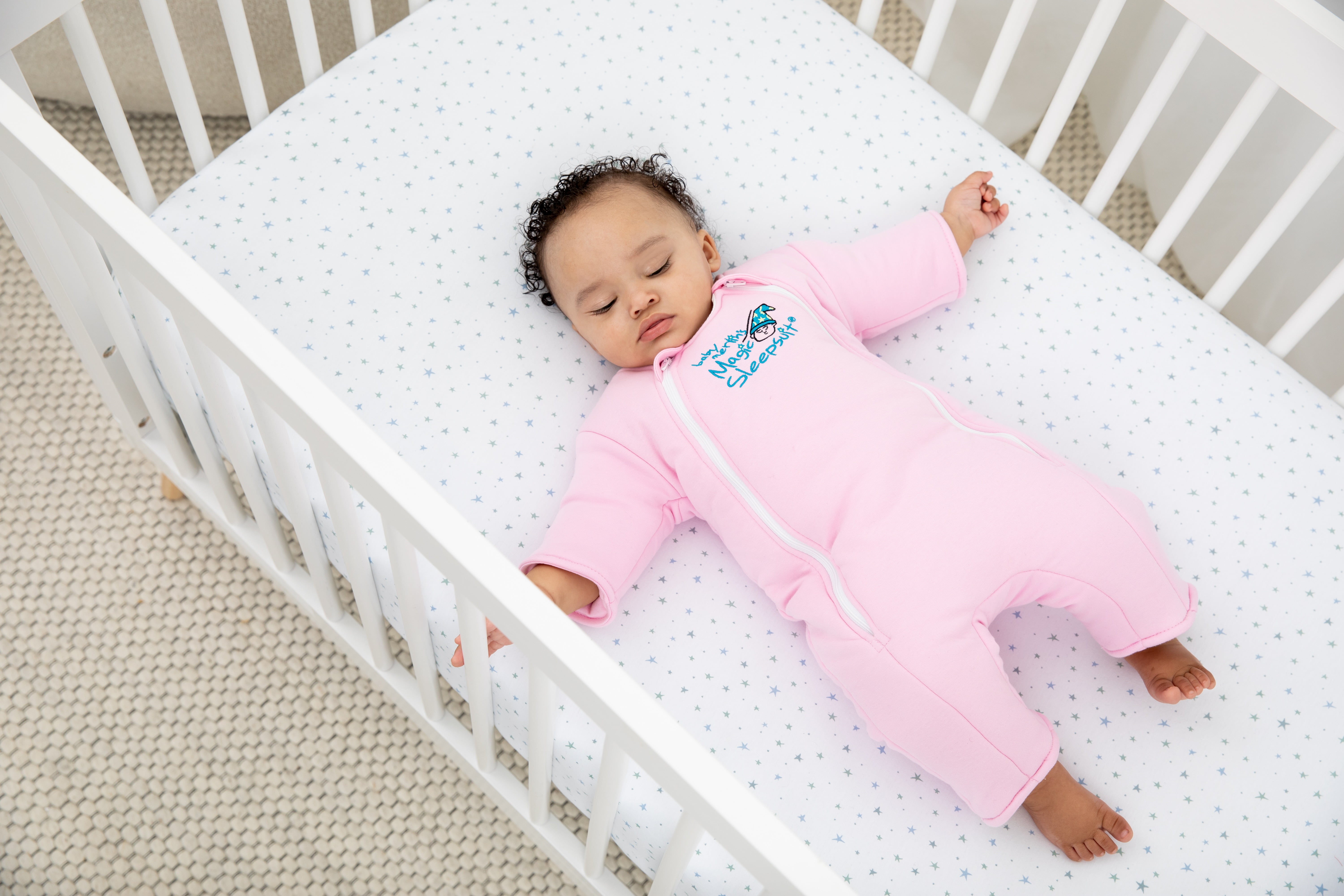 Baby Merlin s Magic Sleepsuit Infant Swaddle Transition Product Cotton Cream 3 6 Months Unisex Walmart