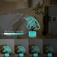 thumbnail image 3 of Children's LED Night Light, 3D Dragon Illusion Lamp for Bedroom Decor, Remote-Controlled 16-Color Changing, Perfect as a Christmas or Birthday Gift, 3 of 7