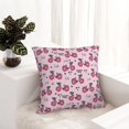 thumbnail image 6 of Pofeuu Bike with Donut Wheels Print Double-sided plush pillowcase Square Throw Pillow Covers Pillows Cover for Living Room Bedroom Sofa Couch Cushion Cover（No pillow core）-22"x22", 6 of 7