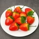 thumbnail image 5 of Juego de 10 frutas artificiales de espuma de colores vibrantes, realistas, miniaccesorios fotográficos de larga duración y decoración para la mesa del comedor., 5 of 8