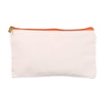 thumbnail image 2 of Wzzjkit Sac à Fermeture Éclair en Toile de Coton Vierge Trousse de Rangement pour Papeterie, 2 of 2