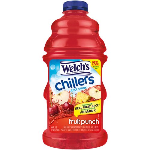 Welch's Chillers Fruit Punch Juice Drink, 64 Fl. Oz.