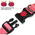 thumbnail image 3 of Dog Collar, Classic Adjustable Reflective Nylon Collar With Soft Breathable Mesh Padded For Puppy Dogs, Xs,Pink, 3 of 5