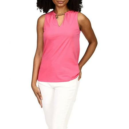 Michael Kors PINK Chain Neck Tank, US Medium