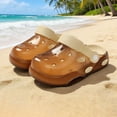 thumbnail image 2 of Tisuna Kids Clogs Boys Girls Garden Clogs Slip On Slides Sandals Beach Pool Indoor Outdoor Coffee Water Shoes, 2 of 4