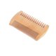 thumbnail image 4 of Peine de masaje de madera de doble cara, 2 uds., dientes finos y gruesos antiestáticos para cabello, bigotes, sándalo, sin peines estáticos, 4 of 5