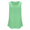 thumbnail image 6 of Timegard Womens Tank Tops Round Neck Sleeveless Loose Comfy Summer Travel Casual Tee Shirts, 6 of 8