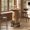 Brown, variant on Tribesigns 39.4” H Round Wood Bistro Pub Table for Dining and Cocktails, with Metal Ring Footrest, Ideal for Small Spaces, Black