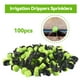 thumbnail image 4 of 100 aspersores de riego por goteo ajustables de 1/4 de pulgada con emisor antiobstrucción para jardín., 4 of 8