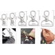 thumbnail image 2 of Llavero, clip de anillo, plata, 2 of 3