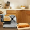 thumbnail image 3 of 7.5" Semi-automatic Belt Cutter Deli Food Machine Home Deli Food Slicer, 3 of 7