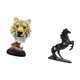 thumbnail image 5 of Escultura de mesa,Escultura de cabeza de tigre Estatua moderna de sobremesa,Figura de cabeza de animal para decoración de escritorio de resina.,Estatua del caballo,Estatua de caballo de, 5 of 8