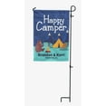 thumbnail image 4 of Printtoo Multicolor Happy Camper Campsite Camping Flags Personalized Outdoor GardenFlagsCamp Decor Accessory Double SidedFlags12.5x18 Inches, 4 of 4