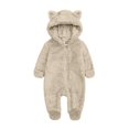 thumbnail image 4 of Christmas Matching Pajamas for Family Romper Warm Windproof Long Sleeve Cat Hooded Jumpsuit Romper Family Christmas Pjs Matching Sets, 4 of 5