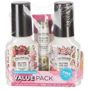 Poo-Pourri 3-Pc. Before You Go Floral Value Pack Pink