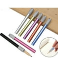 thumbnail image 2 of 5Pcs Pencil Extenders Pencil Lengthener Color Aluminum Pen Lengthener Holder, 2 of 21